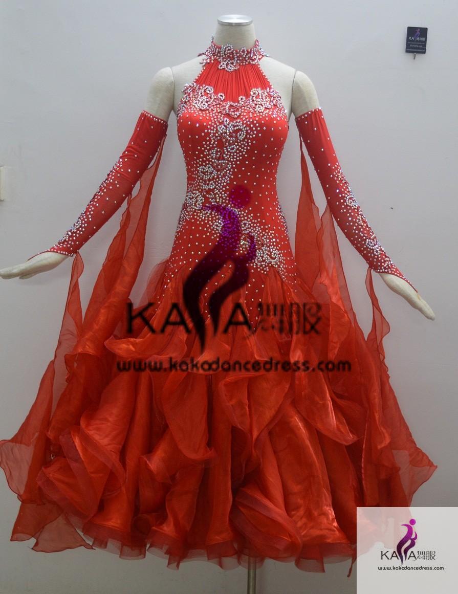 Kaka Dance B1350 Ballroom Standard Dance Dress Waltz Dance